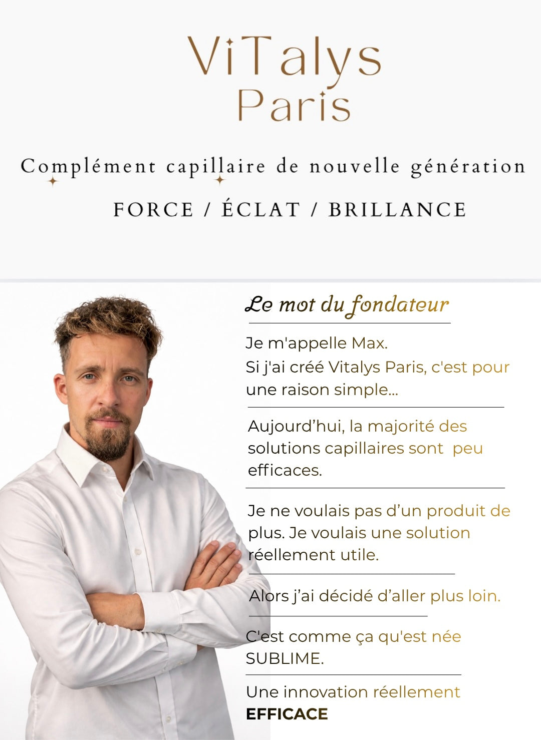 SUBLIME – Cheveux Forts, Denses & Brillants | 18 Actifs en 1 Capsule